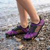 Buty do wody, pływania damskie 39 obuwie plażowe, szybkoschnące, fioletowo-czarne