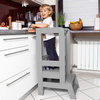 Kitchen helper pomocnik kuchenny, podest dla dzieci 90 cm szary