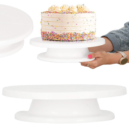 Patera obrotowa do ciast 28 cm śr. talerz na tort