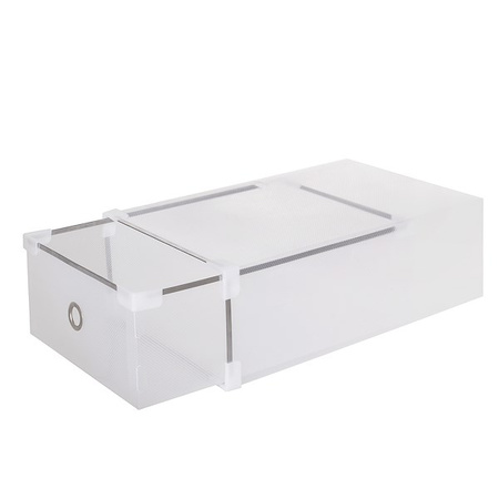 Organizer na buty 31x20,5x11 cm zestaw 5 szt. pudełka z otwieraną klapą