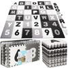 Mata piankowa cyfry, alfabet 175x175 cm puzzle dla dzieci pianka EVA
