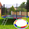 Osłona na sprężyny i siatka zewnętrzna do trampoliny 12FT 360/366/369 cm multikolor
