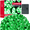 Lampki świąteczne 100 led zielone 8,5 m oświetlenie choinkowe