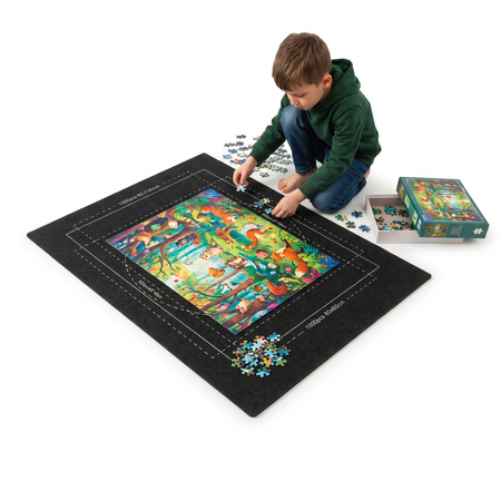 Mata do puzzli 1500 elementów 114x67 cm zwijana plansza do układania