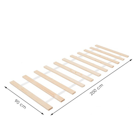 Dno łóżka stelaż pod materac 90x200 cm drewniany