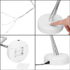 Drzewko dekoracyjne LED 90 diod zimny biały, 45 cm lampka świąteczna