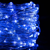 Lampki dekoracyjne 200 LED druciki niebieskie