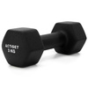 Hantle fitness na stojaku komplet 6 obciążeń 1-3 kg do treningu siłowego, domowego