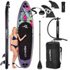 SUP do pływania 320 cm deska paddleboard stand up pompowana z wiosłem i kompletem akcesoriów