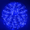 Wąż świetlny 10m niebieski 240 Led z programatorem IP44
