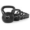 Kettlebell do ćwiczeń 20 kg hantla, odważnik treningowy ABS kula czarna