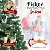 Choinka sztuczna z szyszkami Premium Royal Trees 220 cm sosna diamentowa ośnieżona