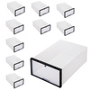 Organizer na buty 34x23x13,5 cm zestaw 5 szt. pudełka z otwieraną klapą