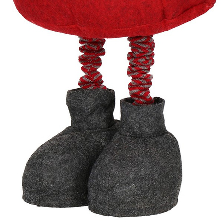 Skrzat świąteczny 95-160 cm, krasnal na teleskopowych nóżkach, gnom