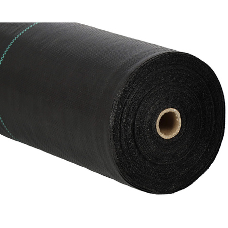 Agrowłóknina mata antychwastowa 1,6m x 50m agrotkanina czarna 135 g/m2