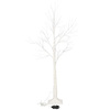 Drzewko świecące 120 cm brzoza LED dekoracja świąteczna
