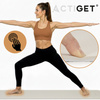 Mata do jogi, ćwiczeń fitness antypoślizgowa 183x61 cm materac do pilates, jasny beż