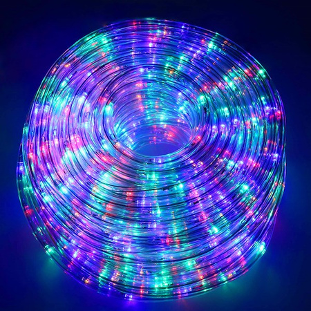 Wąż świetlny 11,5 m multikolor 240 Led z programatorem IP44 dekoracja świąteczna