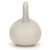 Kettlebell miękki 10 kg ciężar do ćwiczeń, kula treningowa, fitness, beżowy